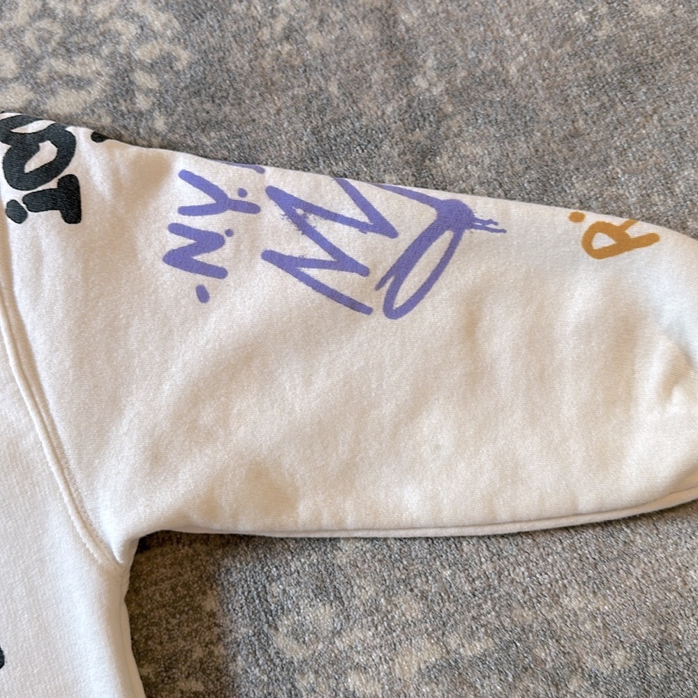 ZARA GRAFFITI SWEATSHIRT SIZE 8 KIDS - Picture 8 of 10